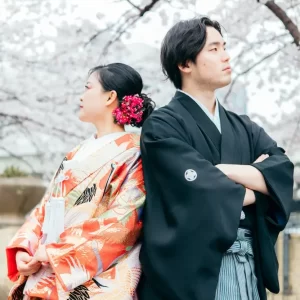 白無垢着付けとヘアメイクのJolie万梨恵がお支度を担当させていただいたカップルで、とても心に残るお二人です。